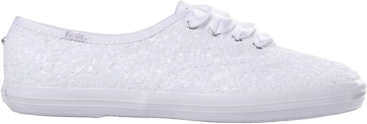 Keds Champion Sequins Celebrate Womens Shoes Size 5.5, Color: White