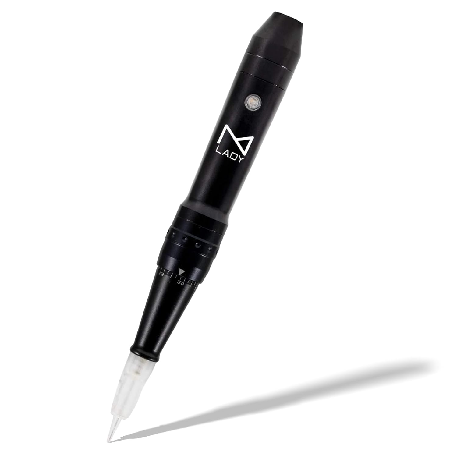 M Permanent Makeup Machine - Microblading Machine, Eyebrow Tattoo Machine - Microshading, Lip, Ombre Brows Machine - Wireless Machine Kit - Achieve Flawless Results (Machine, Black)