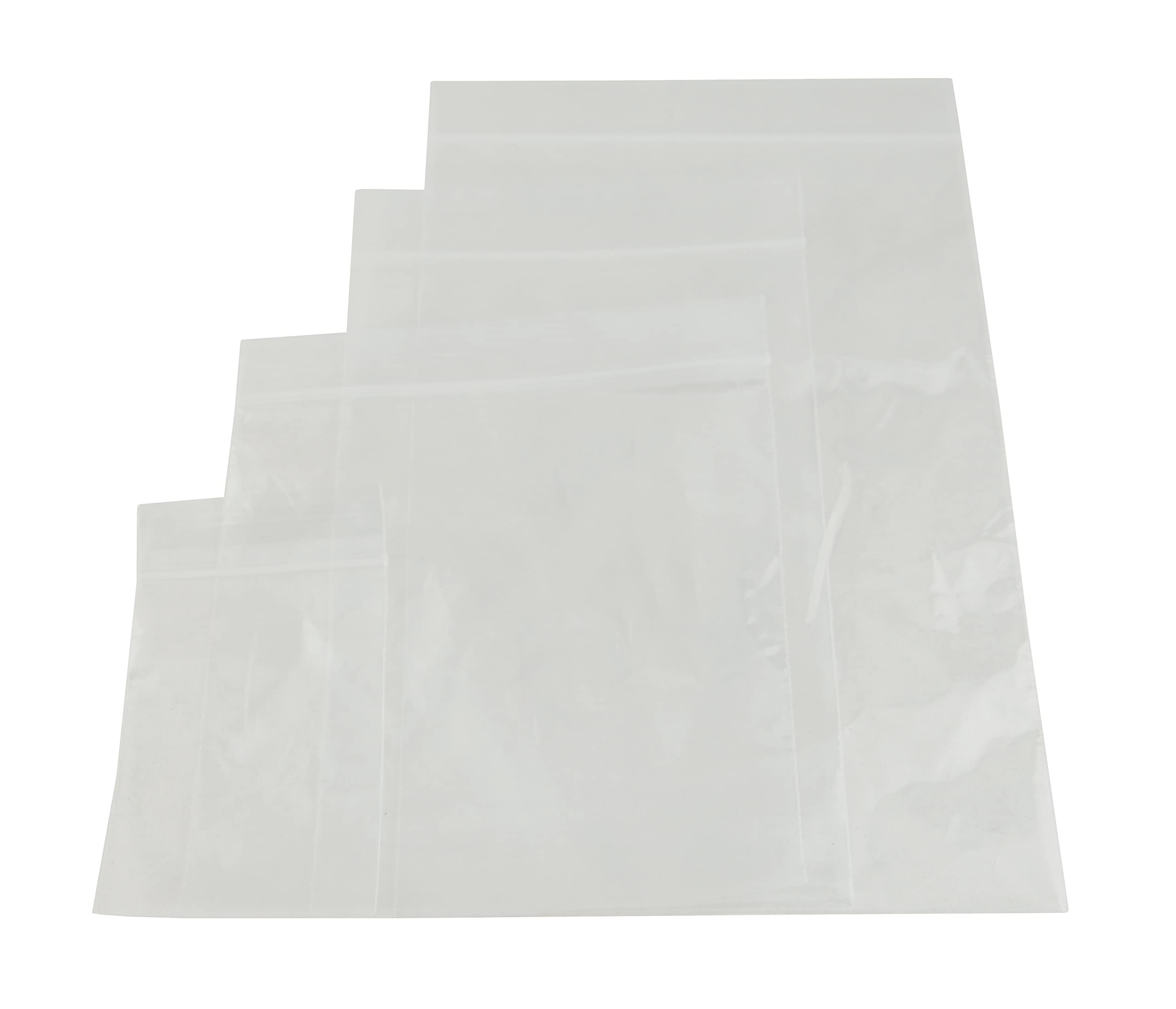 2 Inch x 2 Inch Resealable Clear Plastic Bags, Sealed Storage Pouches, Grip Seal, Thickening and Durable, Press Seal Bags (100)