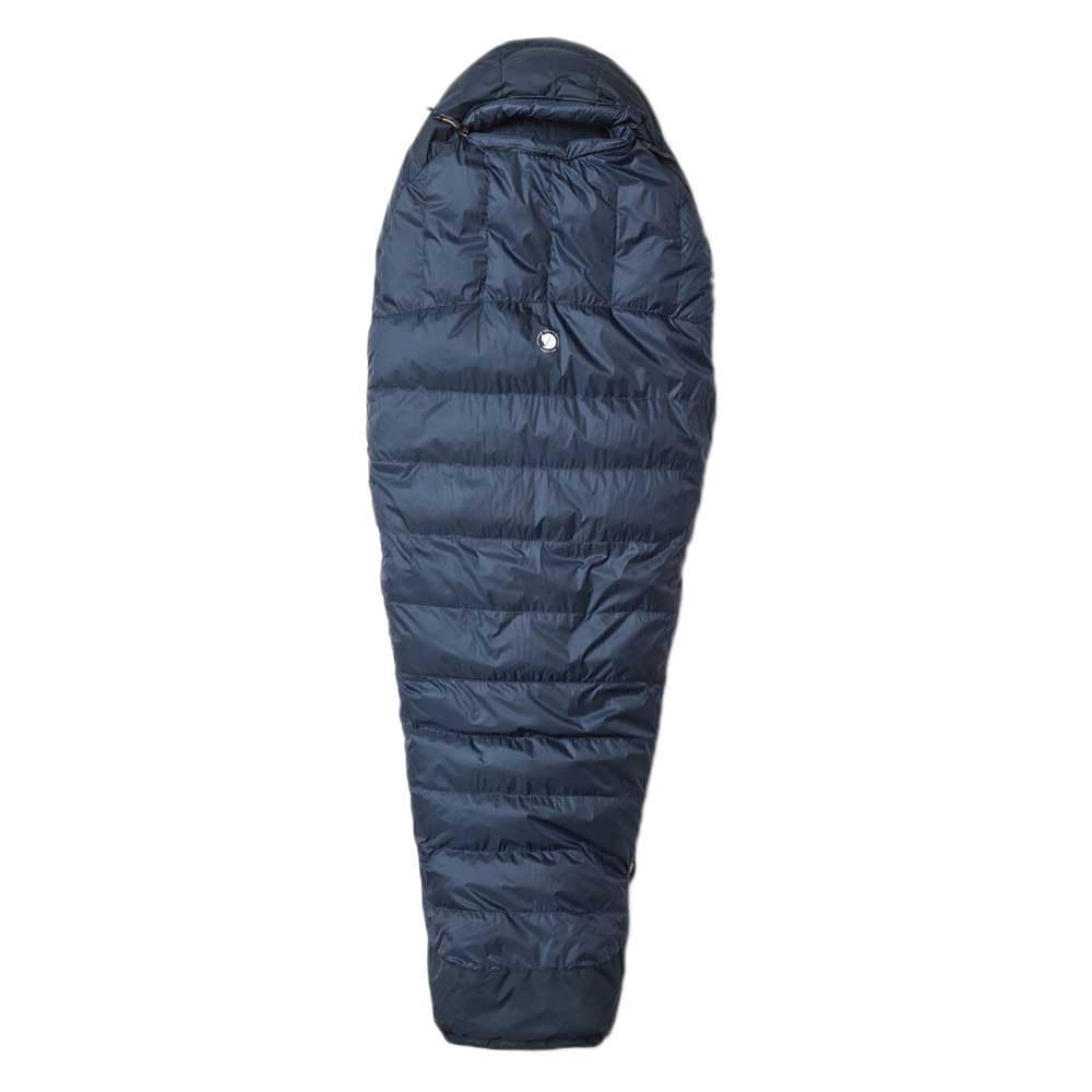 FJALLRAVEN 62742-560 Keb Dwa pory roku Długi śpiwór Unisex Granatowy Rozmiar Jeden Rozmiar