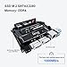 Beelink Mini PC Windows 11 Pro - Quad Core J5005 - 2x HDMI Ultra HD 4K - 8GB DDR4 RAM - M.2 SSD 256GB - 2.5" SATA3 Slot für zusätzliche HDD/SSD - Wi-Fi 5AC Gigabit Ethernet