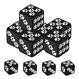 Dés de divertissement : ils offrent une variété d’utilisations. ces dés de jeu de société conviennent à types de jeux, fêtes et projets pédagogiques. accessoires de jeu en résine