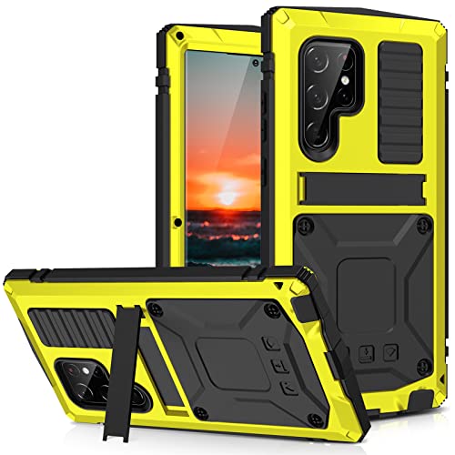 Coque Samsung S22 Plus robuste de qualité militaire avec écran intégré