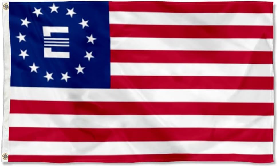 Enclave American Flag E Banner America Flag Banner Outdoor Indoor Decoration Flag 3x5Feet Double Stitched Polyester with Brass Grommets