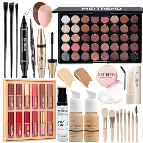 Kit de maquillage idéal pour rayonner au quotidien avec un rouge à lèvres et un fard à paupières