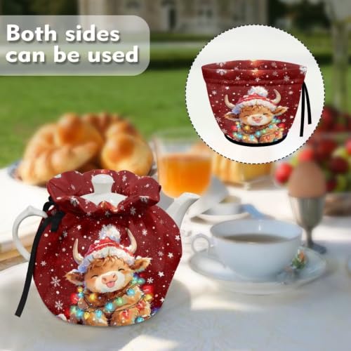 Image of Tea Pot Cozies, Scratches-Proof Teapot Cosy Breakfast Warmer | Tea Pot Cozies with Scratches Proof Function Practical Teapot Cosy and Breakfast Warmer Shields Teapot from Dust