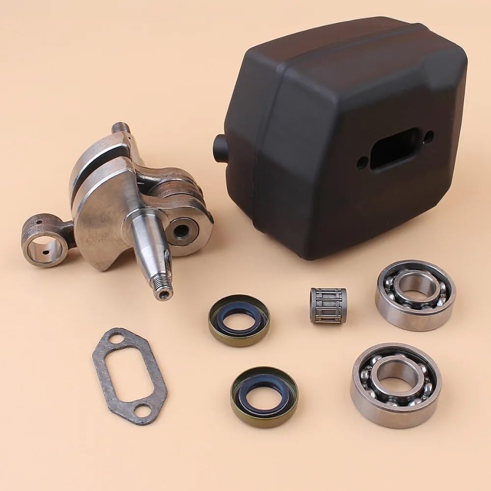 Kit de 8 juntas de escape de sello de aceite de cojinete de cigüeñal for piezas de motor de motosierra 61 268 272