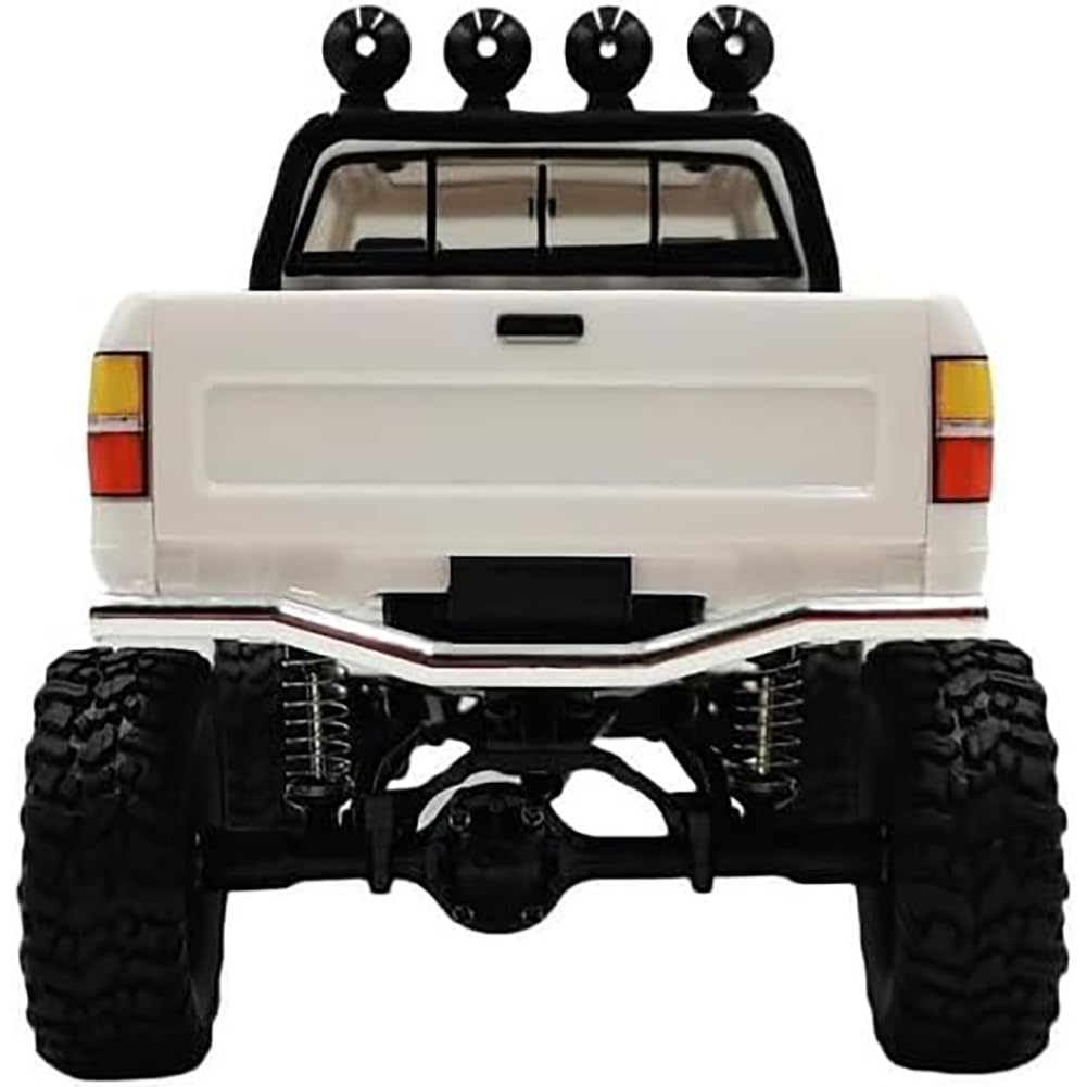 C64-1 1/16 Scale RC Pickup Truck, 4WD Off-Road Crawler z pełną kontrolą proporcjonalną, 2 baterie, pilot 2,4 GHz, samochód RC dla dorosłych,Red