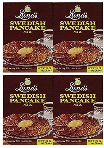 Lunds Swedish Pancake Mix - 12 Oz (Pack Of 4) #TOP1