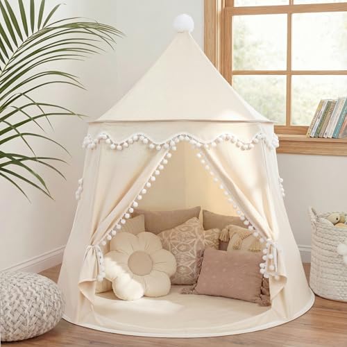 LIONHERZ® DAS ORIGINAL Spielzelt für Kinder, atmungsaktiv aus...