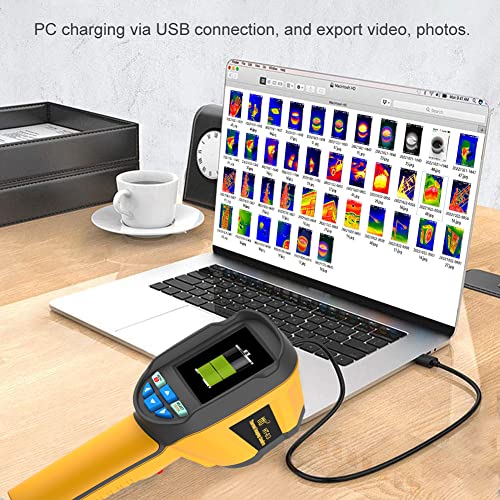 Thermal Imaging Camera, Pocket-Sized Infrared Camera with Real-Time Thermal Image, Temperature Measurement Range -4°F to 572°F, Mini IR Thermal Imager, Hti-Xintai (HT-03) - Thumbnail 5