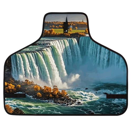 Delantal de trabajo Niagara Fall con bolsillos negro miniatura 1