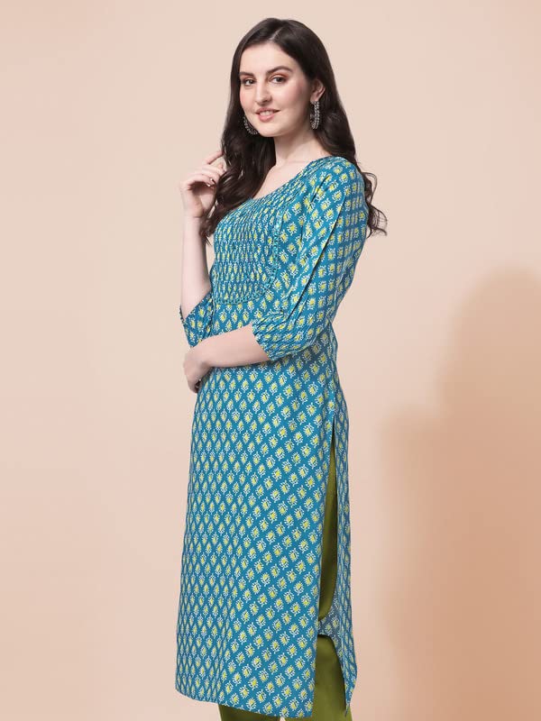 Image of MIRCHI FASHION Women's Straight Fit Paisley Printed And Embellished Kurta Set with Dupatta and Trouser