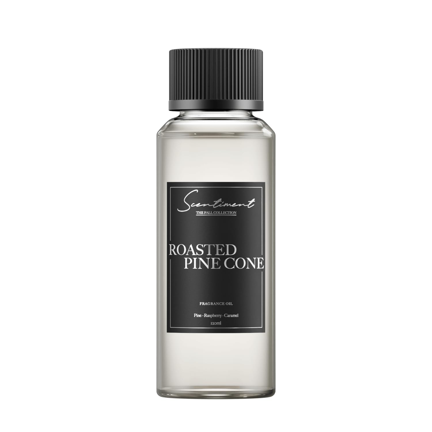Scentiment - Roasted Pine Cone Fall Collection Diffuser Oils | Aromatherapy Home Fragrance | Luxurious Scent with Notes of Pine, Raspberry, Caramel, 120ml