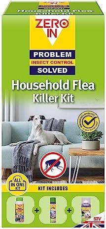 Picture of Zero In All-In-One Flea Killer Kit. Lasting Control, Prevent ...