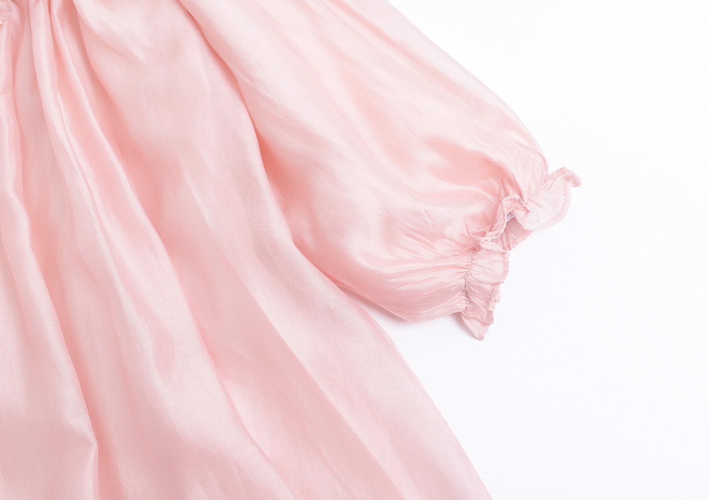 Mud Kingdom Girls Princess Dress Ruffle Collar Puff Sleeve Dresses - Image 5