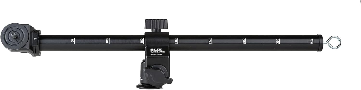 Slik Creator's Series: Complete Studio Kit w/Clamp, Sliding Arm II, and SBH400 Ball Head, Black (618-762)