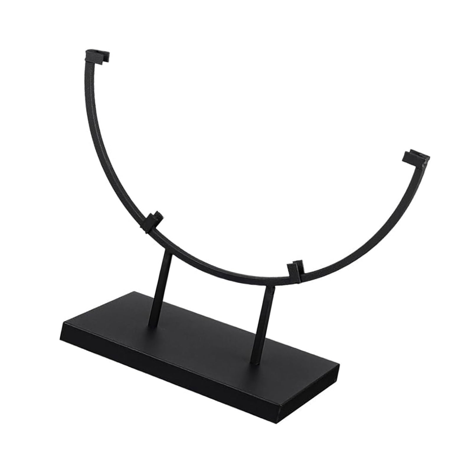 XIGACGEH Iron Circular Holder for Displaying Stained Glass Art Pictures Perfect Decor Base Picture Display Holder