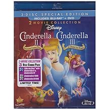 Cinderella II Dreams Come True / Cinderella III A Twist In Time [Blu-ray]