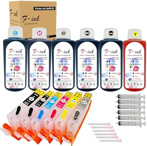 Cartuccia Magenta Genuina Canon Cartuccia Inchiostro Magenta Originale Canon CLI-571M - Per Stampanti Pixma MG5750, MG5751, MG5752, MG5753 Canon Cli-571m Originale - Foto 6