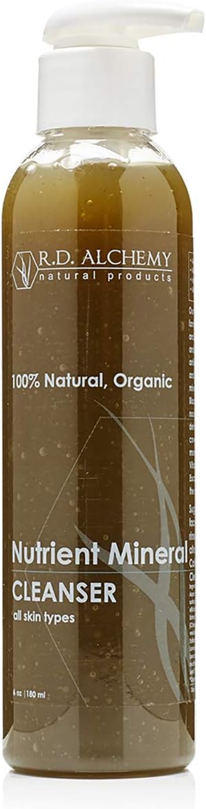 RD - Natural & Organic Nutrient Mineral Cleanser to Nourish & Renew Stressed, Congested & Malnourished Skin. Contains Chlorella, Spirulina, Noni Fruit, & Kelp.