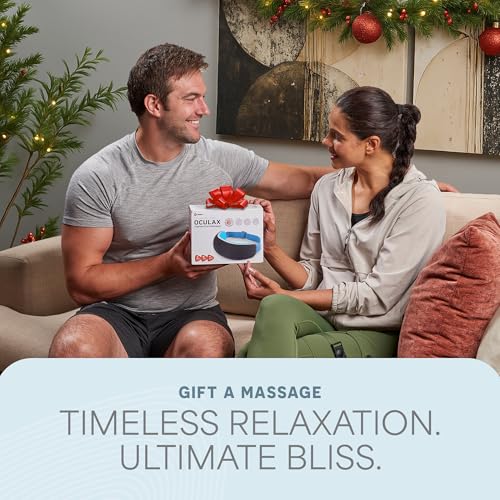 LifePro Smart Electric Eye Massager/Rechargeable Adjustable Eye Therapy Massager Device with Heat Vibration Air Compression Bluetooth Music for Eye Strain, Migraine, Tension Headache Relief