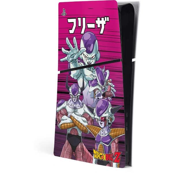 Skinit Decal Gaming Skin Compatible with PS5 Slim Digital Edition Console - Officially Licensed Dragon Ball Z Frieza Evolution Design