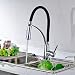 Produktbild Timaco Schwarz Küchenarmatur Armatur Spüle Spültischarmatur Wasserhahn Küche Mischbatterie Spiralfederarmatur