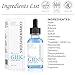 GHK-Cu Copper Peptide Facial Serum – Moisture-Balancing Formula with Hyaluronic Acid – Lightweight Daily Hydration, 1 fl oz