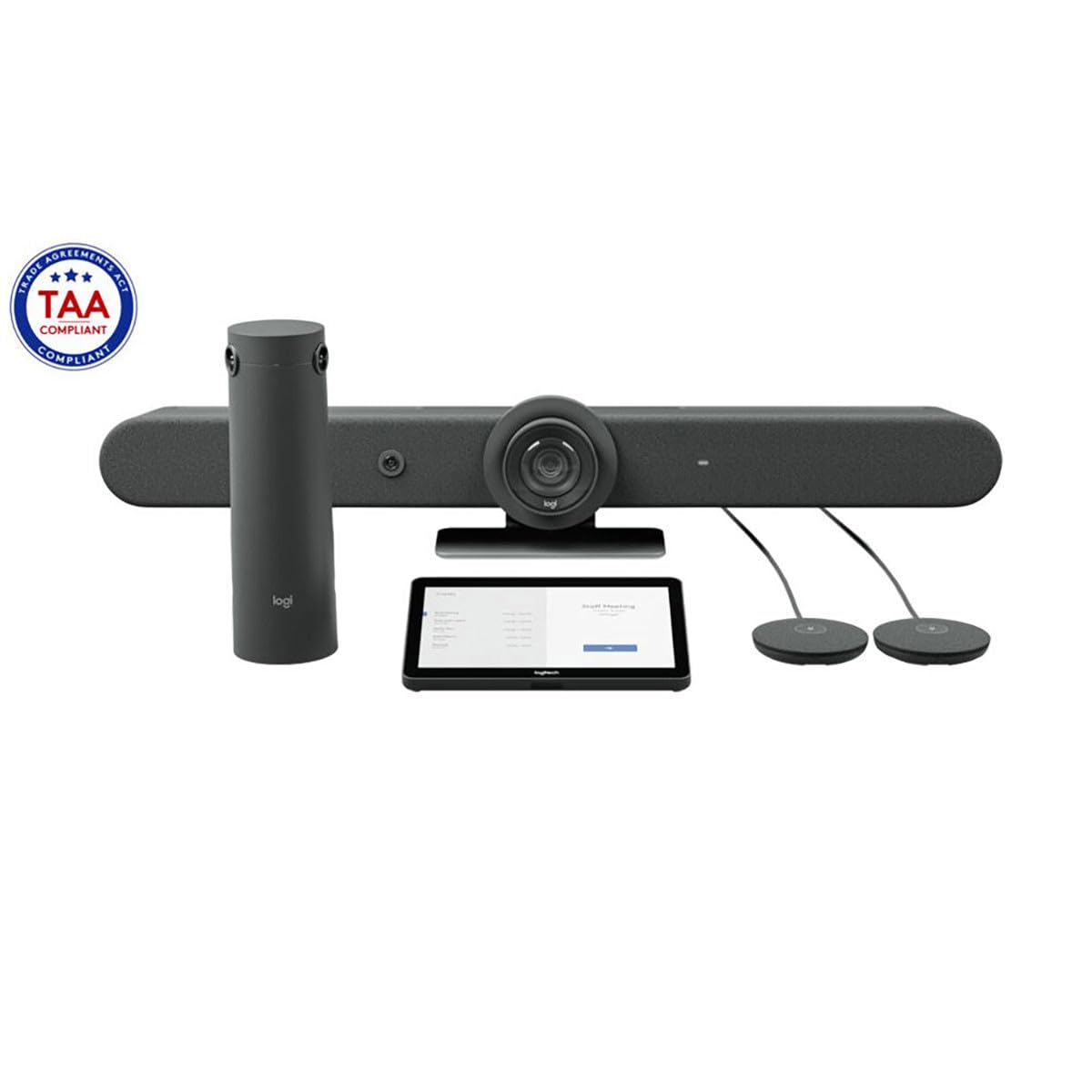 Amazon.com: Logitech Rally Bar + Sight Room Kit - TAA : Office