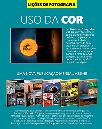 Lições de Fotografia: Uso da COR