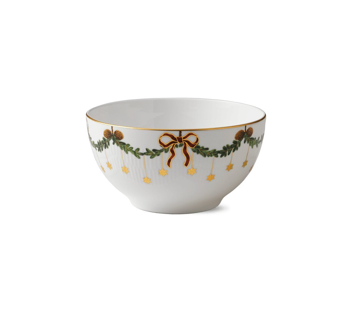 Royal Copenhagen - Star Fluted Christmas Schale, 180 cl