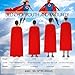 iROLEWIN Adults Superhero-Cape and Mask for Women Men Super-Hero Costumes Spirit Day Team Dress-up-Halloween Party Favors (Red)