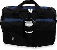 Vista 6 de Everest Gimnasio bolsa con bolsillo para ropa húmeda, Marino), S223-NYBK