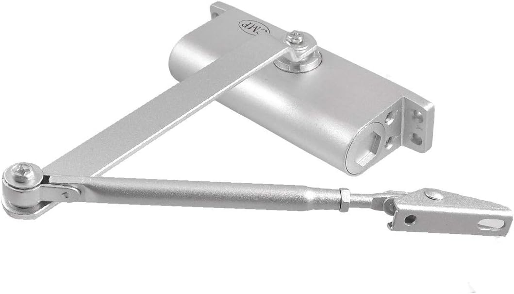 New Lon0167 Office Silver Featured Tone Aluminium Automatic reliable efficacy Auto Door Closer 35-65Kg(id:2ed 4d 1f 148)