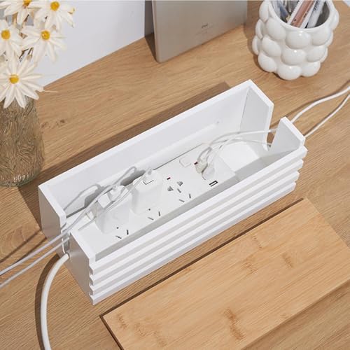 Cache-câble de bureau compact pour masquer les fils électriques encombrants - 6