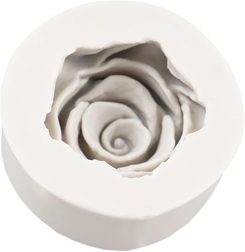 Miniatura 5 de Moldes de silicona de flores para fondant de flores de rosa, moldes de silicona para decoración de cupcakes, decoración de pasteles, caramelo de