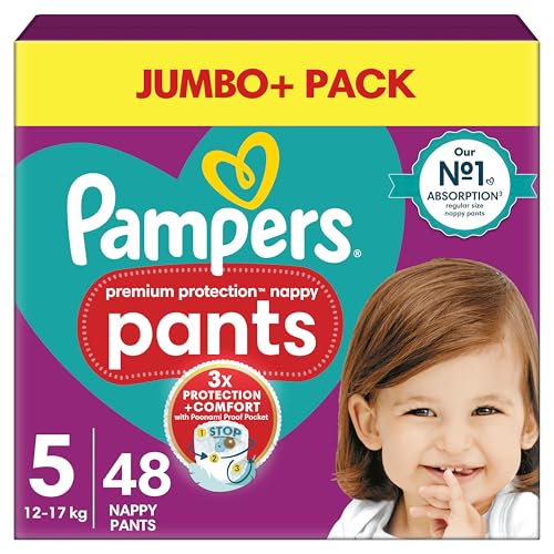 Pampers Premium Protection Nappy Pants S5 x48