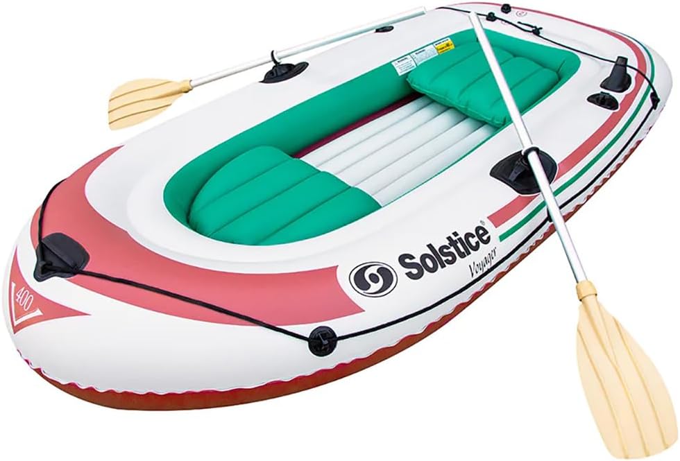 Amazon.com : SOLSTICE Inflatable Boat for Lakes, Rivers & Beaches ...