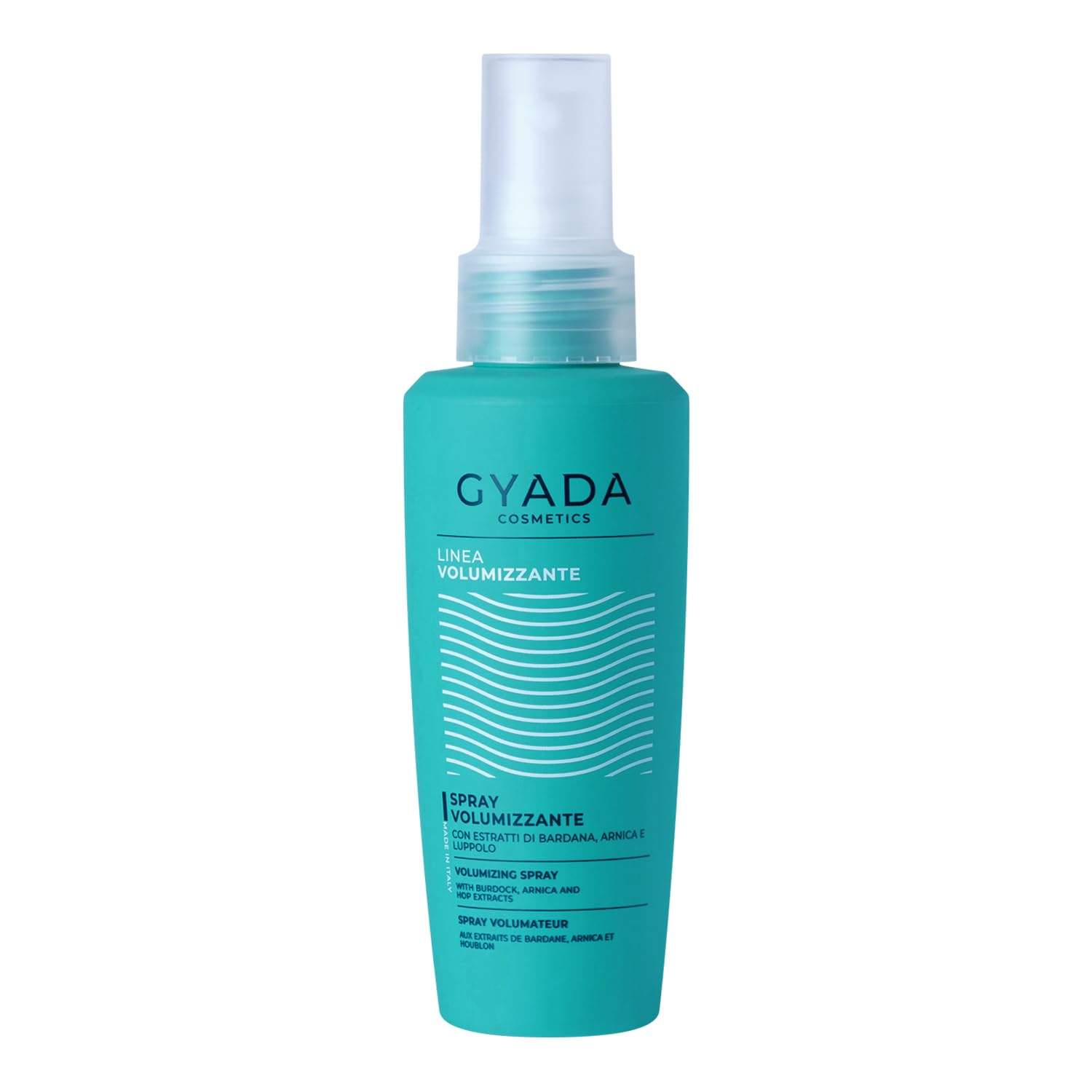GYADA COSMETICS, Spray Volumizzante, per Capelli Sottili e Lisci, Dona Volume e Corposità alla Radice, a Base di Aloe e Camomilla, 125ml, 1