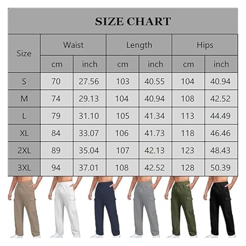 Risacharm Pants for Men, Comforflex - Men's Multi-Pocket Stretch Comfort Outdoor Casual Pants2