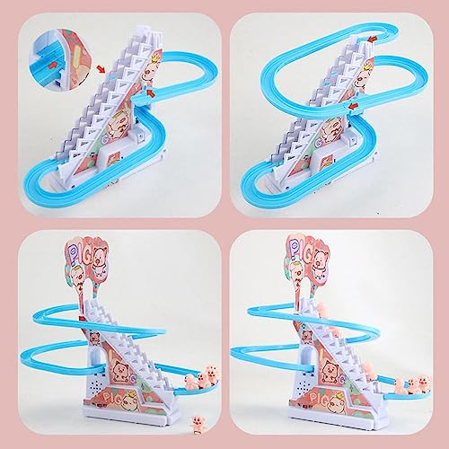 Image of Magicwand Arctic Fun Playful Pigling Race Track Set with Flashing Lights & Music【Pack of 1】【Multi-Colored】