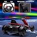 Kids Go-Kart, 12v Drift Kart with Dual 300w Brushless Motors, 8Mph Electric Go Kart, Battery Powered Ride on Racing Car, Rear Wear Resistant Nylon Tires, Music and Horn Honking,Red