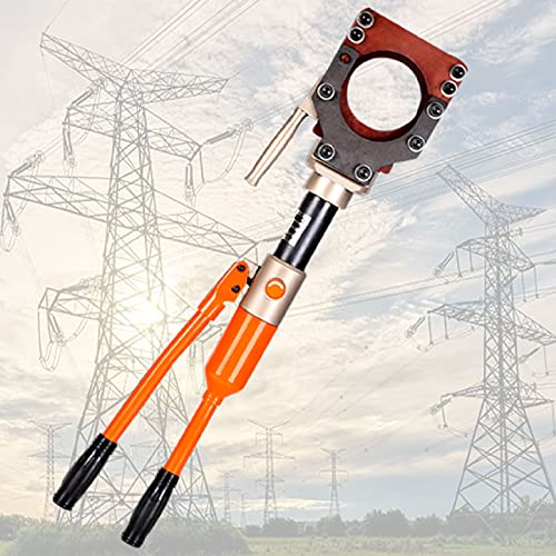 LXX Hydraulic Cable Cutter Wire Cutters Heavy Duty, Hydraulic Hand Cutting Tool for Cutting Cu/Al and Armored Cable Up to Φ50mm/75mm/85mm/95mm