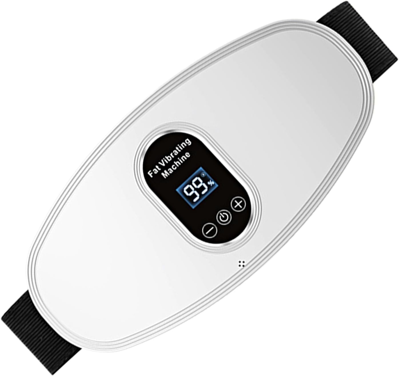 Vibrating Waist Massager - Wireless Adjustable Stomach Stimulator Belt | Weight Loss Fat Burning Home Exercise Relaxation Device Abdomen Body Fitness Men Women Use