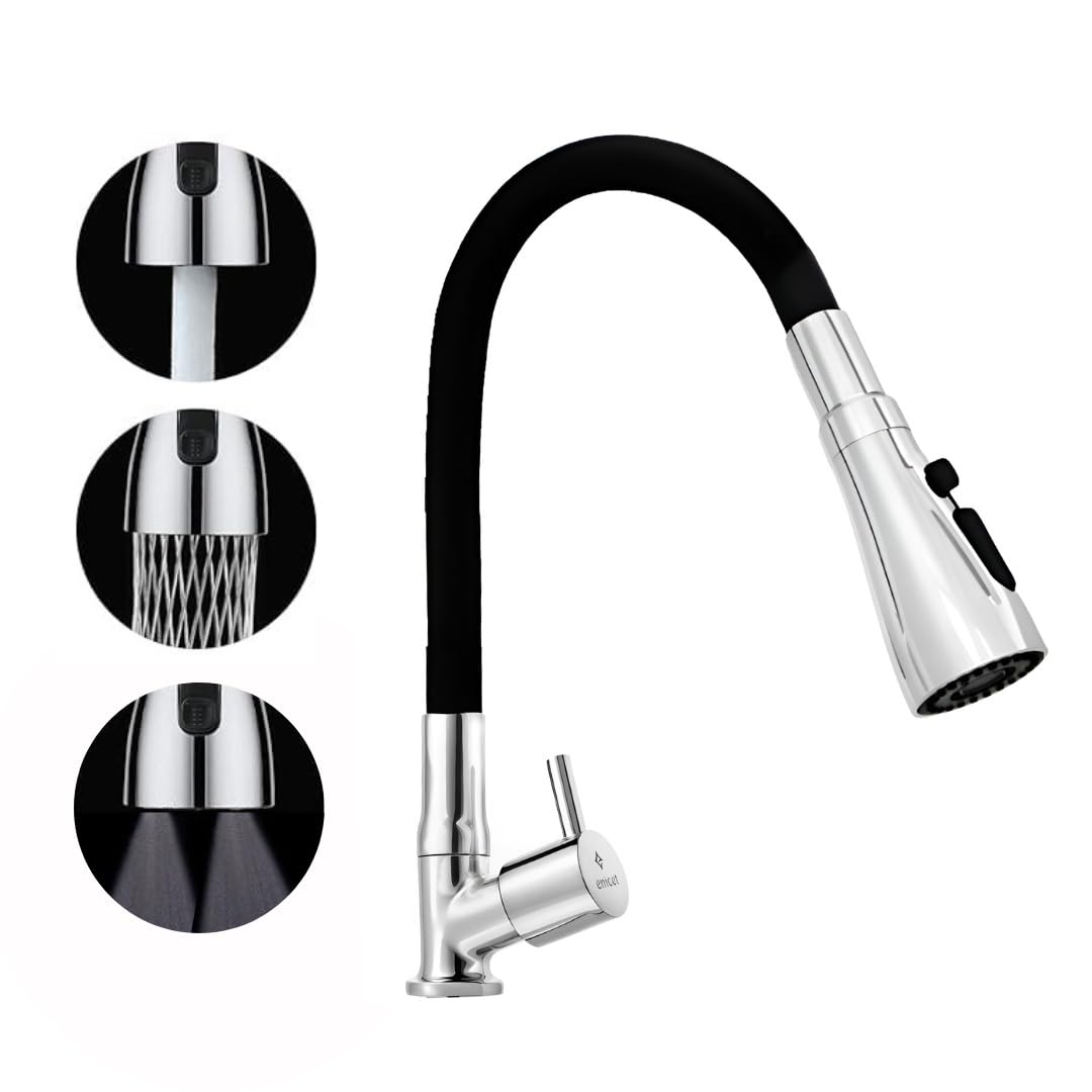 Enicet Sink tap with 3 Flow Modes for Kitchen (Flexible Swan Neck tap) (B0DCW98N2N) Amazon Price History, Amazon Price Tracker