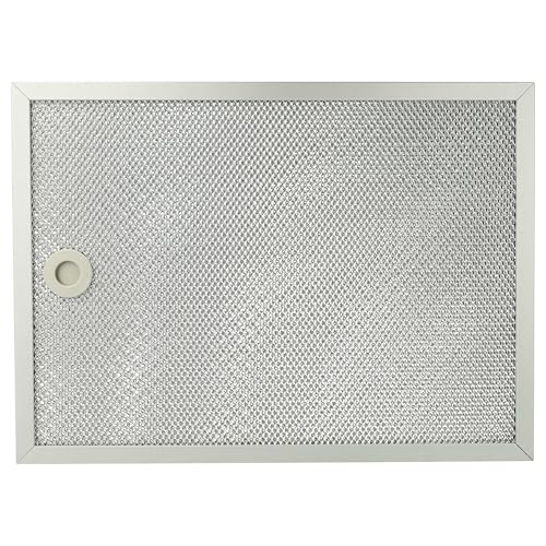vhbw Filtro metálico de grasa compatible con AEG/Electrolux 8090D-M, 8060D-M campana extractora - 31,7 x 23,25 x 0,9cm metal