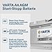 VARTA Silver Dynamic AGM Batterie A4 – Start-Stop und xEV Autobatterie 12V 105Ah 950A – Starterbatterie für Autos mit hohem Energiebedarf