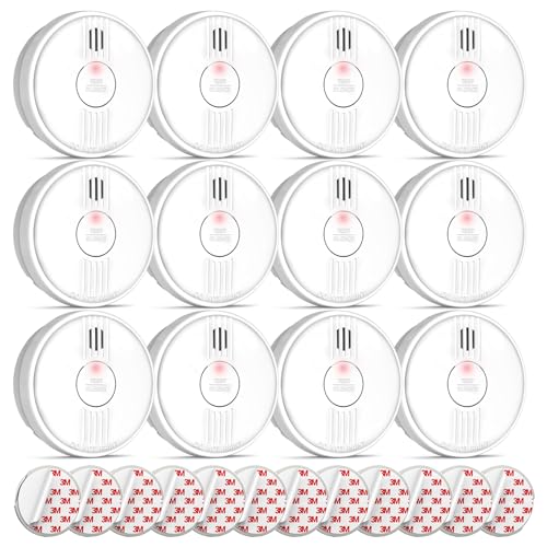 Putogesafe ZA206C Rauchmelder 12 Stück