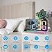 SZELAM Digital Clock,Alarm Clock Bedside,7.4''LED Mirror with 10 Modes RGB Night Light,11 Colors LED Display,Auto Dimming,USB C Charging Port,5 Levels Volume Desk Bedroom Teens, Rose Gold SZELAM Digital Clock,Alarm Clock Bedside,7.4''LED Mirror with 10 Modes RGB Night Light,11 Colors LED Display,Auto Dimming,USB C Charging Port,5 Levels Volume Desk Bedroom Teens, Rose Gold